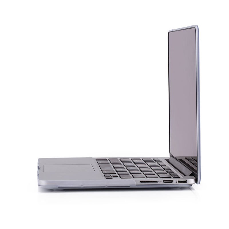 RUBAN Case Compatible with MacBook Pro 13 inch 2015 2014 2013 2012 (A1502 & A1425 Models), Plastic Hard Shell Case & Keyboard Cover for Old Version MacBook Pro Retina 13 Inch, Frost White - Image 5